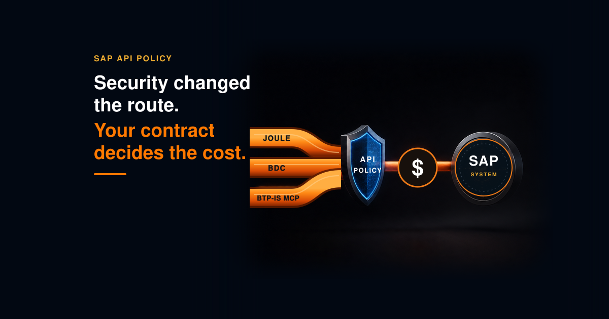 The Impact of SAP's API announcement